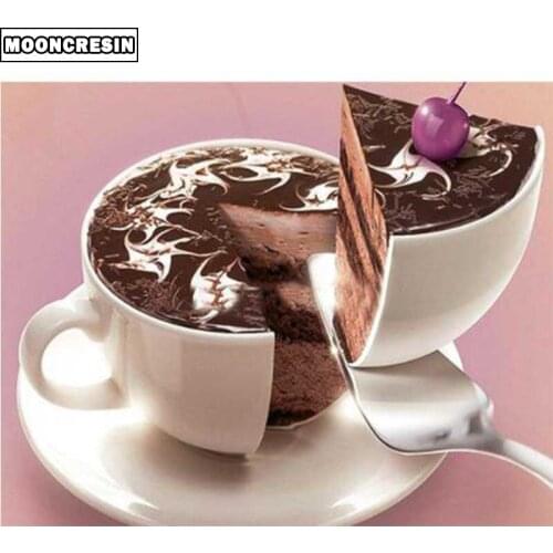 5D Diamond Painting Coffee Cup Full Diamond Embroidery Cross-stitch Mosaic Picture Of Rhinestones Christmas Decorations For Home