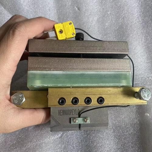 65* 1.3mm 50*1.3mm ACF Tab Cof bonding head, used for LCD TV screen repairing machine, hot pressing tool holder