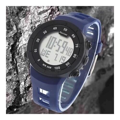 Startime Men Wristwatch Clock Led Lighting Digital Display Waterproof brand men sports watches fashion countdown male waterproof