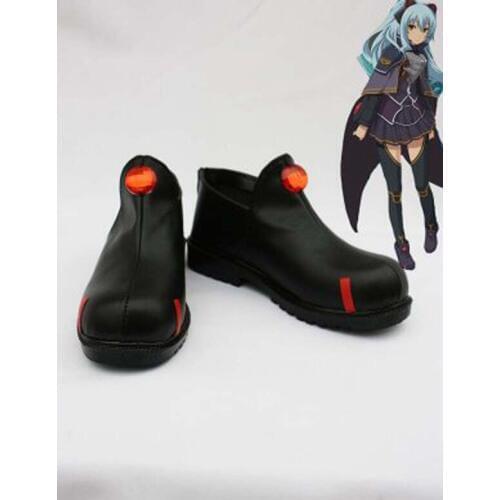 The Legend of Heroes Ao no Kiseki Tio Plato Black Halloween Cosplay Boots Shoes Anime Party Cosplay Boots Adult Women Shoes
