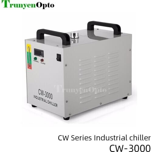 Hot sell indrustry S&A CW-3000 water chiller cooling for CO2 laser tube and laser machine
