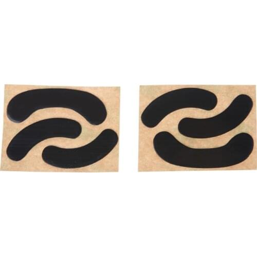 2 sets 0.6mm Mouse Feet Mouse Skates for SteelSeries XAI / Sensei / RAW / MLG T3LB