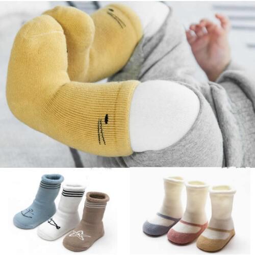 Towel Cartoon Small Kids Socks For Girls Winter Baby Newborn Tube Children Baby Socks Cotton