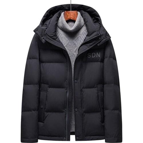 2021 New Winter Men Down Parka Thick Warm Removable Hood Windproof 90% White Duck Down Jacket Male Thick Coat Plus Size 4XL