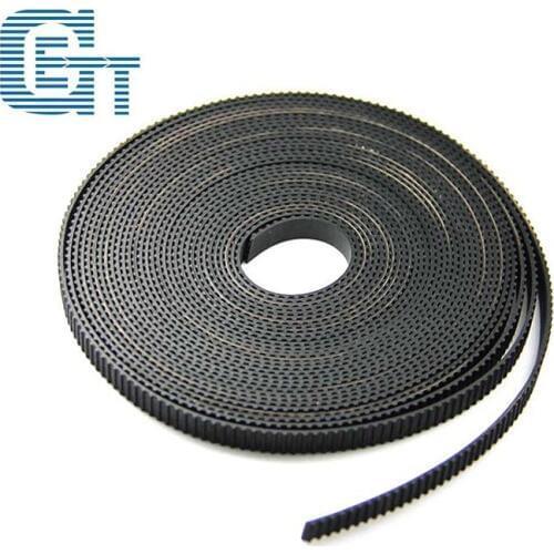 1meter GT2-6mm open timing belt width 6mm GT2 belt Rubbr Fiberglass cut to length for 3D printer wholesale