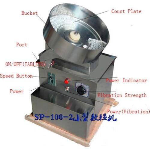 1 Set Counting Equipment Tablet Counter Filler for Capsule Counter Tablet Counting Machine