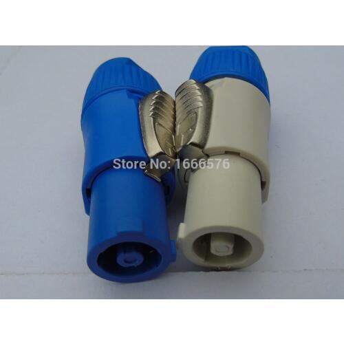 High quality 20pcs/lot High quality 10pcs NAC3FCA & 10pcs NAC3FCB PowerCon Connector Cable Line Plug with 20A