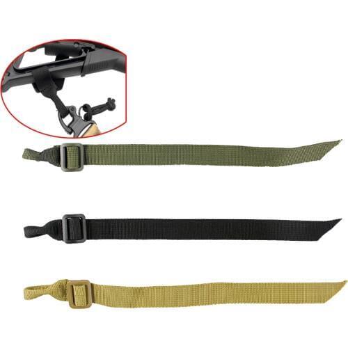 1pcs/3pcs Heavy Duty Tactical Buttstock Sling Mount Strap Loop Adapter Webbing Rifle Shotgun Attachment