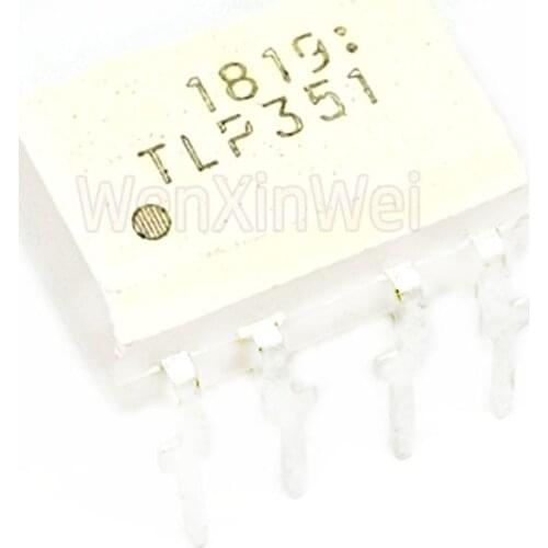 10PCS/LOT TLP351 DIP8 TLP351(F) DIP-8 Optoisolator Photoelectric IC