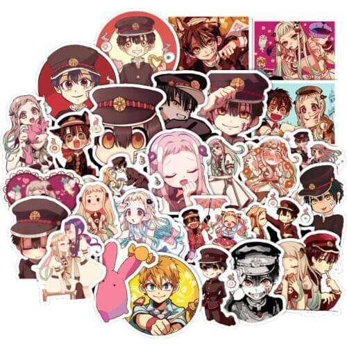 10/30/50pcs/pack Toilet-bound Hanako-kun Japanese anime Stickers For Notebook Motorcycle Computer Mobile Phone Decal Cartoon