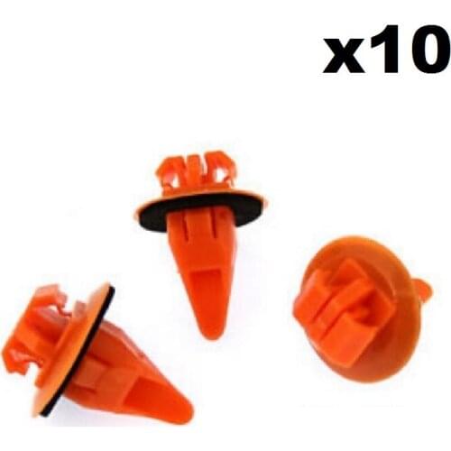 10x For Toyota Prado Land Cruiser Side Moulding Wheel Arch Flare Plastic Trim Clips