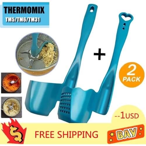2pcs/1pcs Cake Tools Thermomix TM6/TM5/TM31 Rotating for Kitchen Multi-Function Rotary Mixing Drums Spatula Thermomix Cake Tools