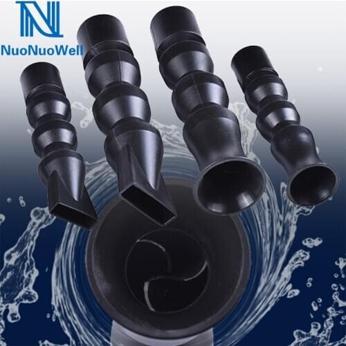 Aquarium Vortex Water Outlet Plastic Nozzle Tornado Duck Bill Connector Universal Adjustable Fish Tank Pump Out Fittings