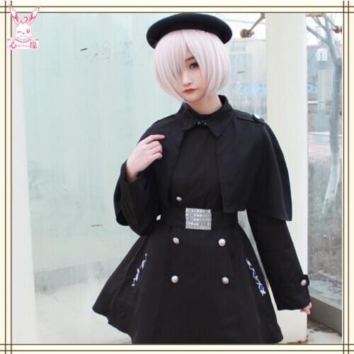 Anime Fate/Grand Order Cosplay Matthew Kyrielite Cos Halloween Party Cos Male and female students uniforms