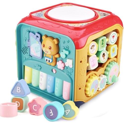 Baby hand drum baby toy children music pat drum early education puzzle rechargeable 0-1 years and 6 months Musical toys