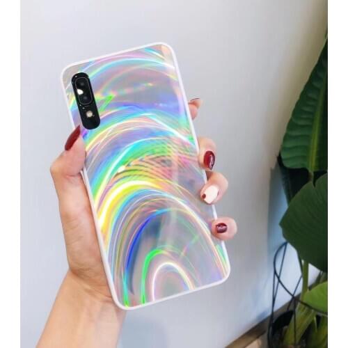 Geometric Phone Case For Samsung Galaxy A50 A30S A10S A20 A70 A6 A8 A9 A7 S20 S9 S10 Plus 20 Note 10 Pro Anti-Shock Back Cover
