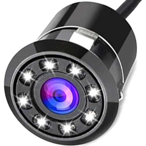 HD Car Rear View Camera Color CCD 8 LED Night Vision Backup Reverse Parking Rearview Camera