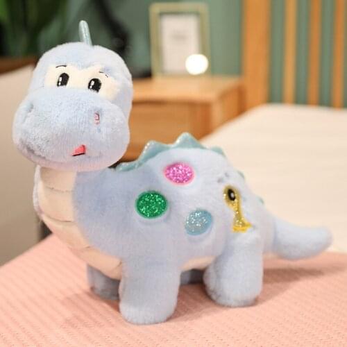 30-55CM New Cute Little Dinosaur Plush Toy Kawaii Plush Stuffed Animal Dinosaur Doll Pillow Home Decoration Holiday Gift