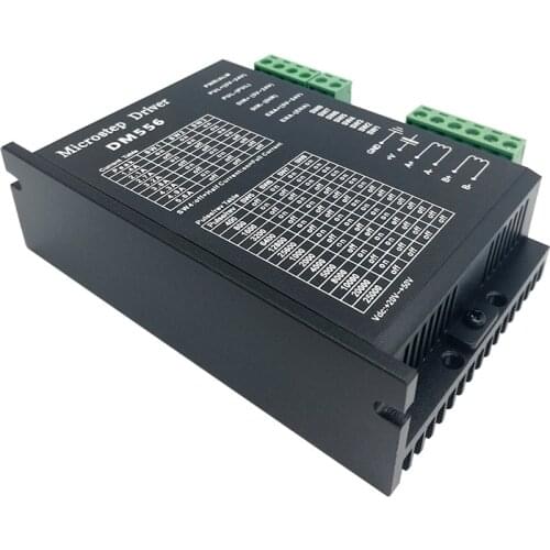 Stepper motor controller DM556 digital stepper motor driver 2 phase 5.6A for 57 86 stepper motor NEMA23 NEMA34