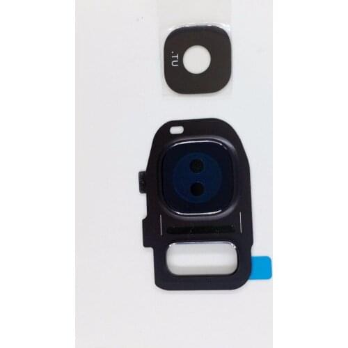 1 Piece Original New Replacement Rear Back Camera Glass Lens Lid Cover For Samsung Galaxy S7 edge G935 S7 G930 Silver Black Gold