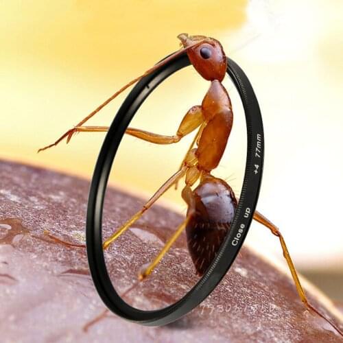 Macro Close Up Lens Filter +1+2+4+10 Filter Kit 52mm for Canon Nikon Sony DSLR Camera Macro Close Up Lens Filter