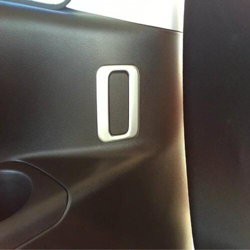 For Nissan Serena C27 2016 2017 2018 2019 Matte Rear Trunk Buttons Covers Trim Frame Decoration Stickers Car-Styling Accessories