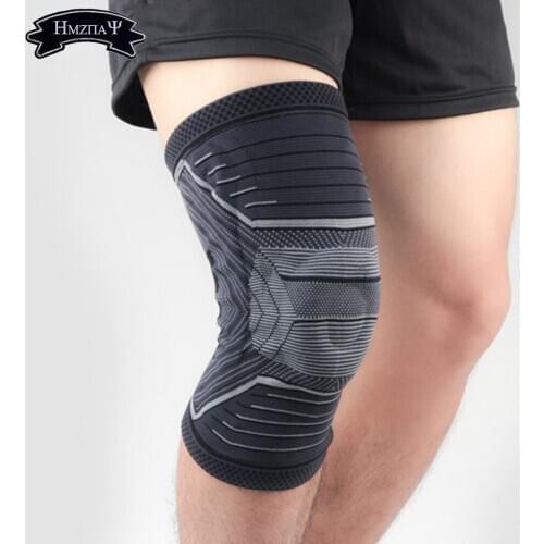 1PCS New Sports Knee Pads, Silicone Spring Support Knee Pads, Anti-Compression And Anti-Collision Protection Pat Bone Protector