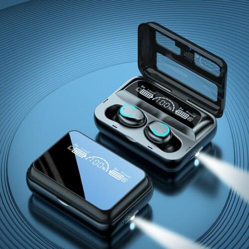 2021 NEW TWS Wireless Headphone Stereo Bluetooth Earphone 5.1 3D Touch Headset Sport Waterproof Earbuds with Charging Case