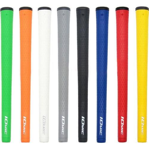 New Unisex Golf grips 9pcs/lot High quality Rubber IOMIC Golf driver Grips Color mixin Free shipping