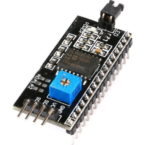 2PC IIC/I2C LCD1602/2004 Adapter Plate for arduino Interface lcd1602 I2C LCD Adapter PCF8574