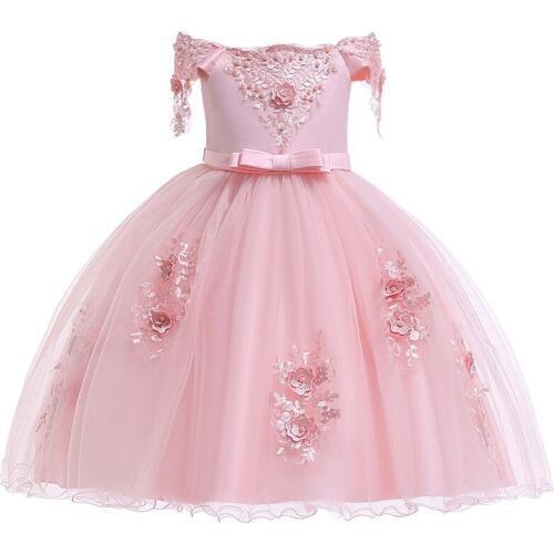 Flower Girls dresses for Wedding clothes Party Baby Girls Birthday Tutu dress For Girls Childrens Costume 2-10yrs kids clothes
