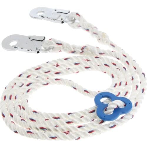 Fall Protection Lanyard Safety Harness Climbing Shock-Absorbing Rope Outdoor Climbing