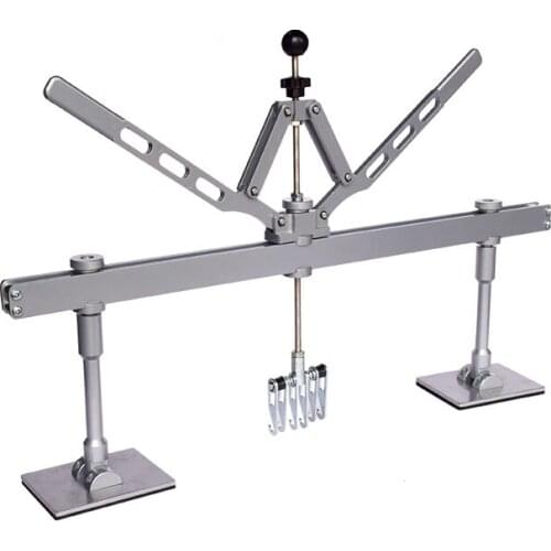 Pull Bar for Aluminum and Steel Dent Pulling Car Pit Heavy-Duty Sheet Metal Puller Rapid Depression Repair Tool Tension Frame