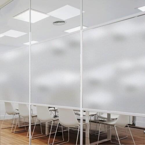 200CM*40/60 Frosted Window Film Privacy Glass Door Sticker Bathroom for Home Decor Self Adhesive Vinyl Decorative Stickers