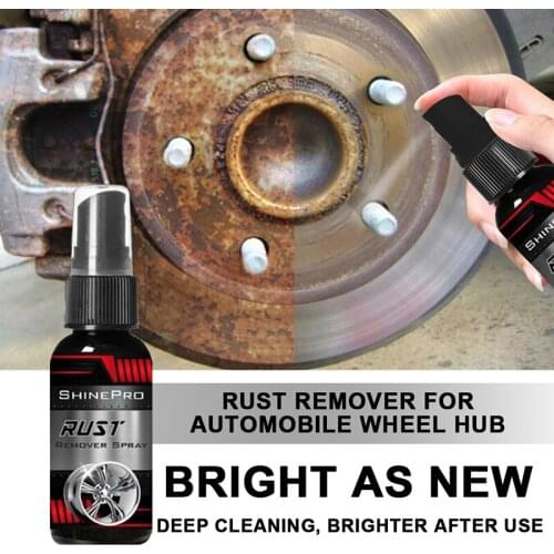 30ml Car Rust Remover Inhibitor for Car Auto Rust Prevention Derusting Spray Metal Surface Chrome Paint Care Rust Converter Tool