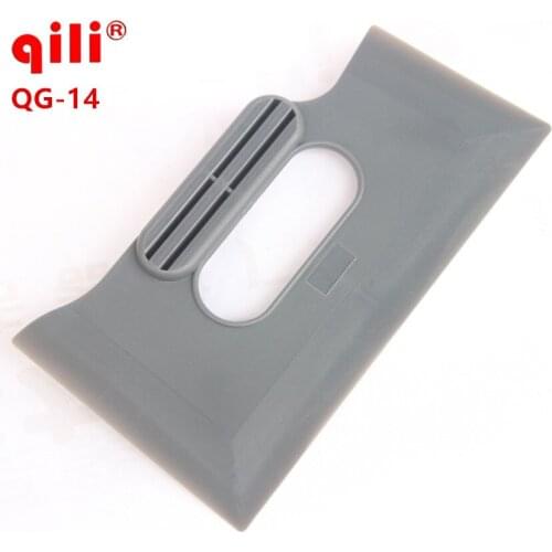 50pcs QG-14 DHL 26cm*14cm Carbon Fiber Car Vinyl Film Wrap Sticker Anti Scratch Big Scraper Squeegee Tools