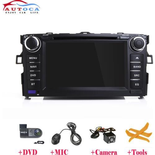 Android 10.04G 64G 2 DIN Car GPS Radio For TOYOTA AURIS Altis COROLLA 2012 2013 Navigation Stereo Screen DVD Multimdedia PLAYER