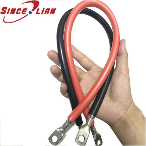 Car Inverter Wire Car Battery Extension Cable 4AWG Power Cord Connection Cable High Power Wire Silicon Battery Inverter Cable