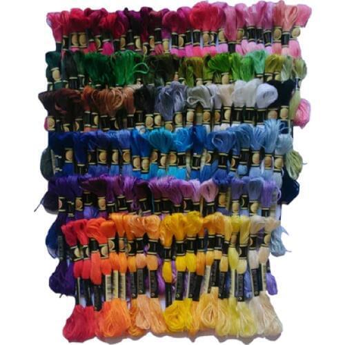 Higher quality Total 447 Pieces Embroidery Thread Floss Yarn--Similar DMC