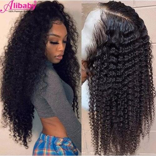 Brazilian HD Transparent Lace Human Hair Wig Deep Wave Lace Front Wig Wigs Curly Human Hair HD Lace Pre Plucked For Women Hair