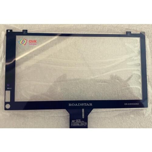 Black touch screen For ROADSTAR DR-6900AND Car navigation GPS touch screen panel repair replacement parts