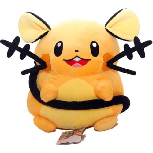 Original Pokemon Game Anime Cartoon Dedenne Plush Toys Kawaii Mouse Soft Stuffed Doll Kids Gift 20cm