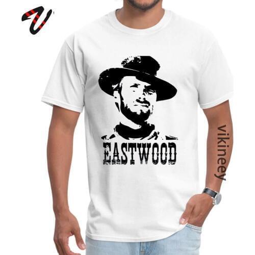 Cool T-Shirt Brand O Neck Clint Eastwood Pure Twin Peaks Men Tops Tees Printed Dendy Sleeve T Shirt Free Shipping