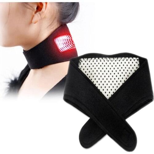 Massage neck belt self-heating lining magnetotherapy Protective neck paper massage Support belt strip Wrapping For Health Care