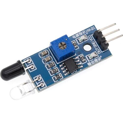 BlueRaven IR Infrared Obstacle Avoidance Sensor Module for Arduino Smart Car Robot