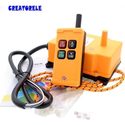 New Arrivals crane industrial remote control HS-4 wireless transmitter push button switch China