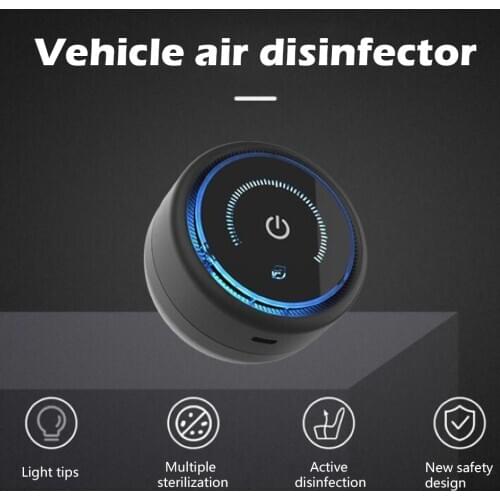 Air Purifier for Home Car USB Double Filter Formaldehyde Odor Removal Air Cleaner Removal Freshener Car Accessories
