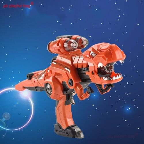 PB Playful Bag Outdoor sport Simulation dinosaur deformation Soft bullet gun Electric acoustooptic model childrens toys VG11