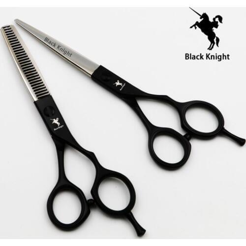 6 Inch Professional Pet Scissors Dog Grooming Straight Cutting+Thinning Shears Kit for Animals Japan440C Black Styles