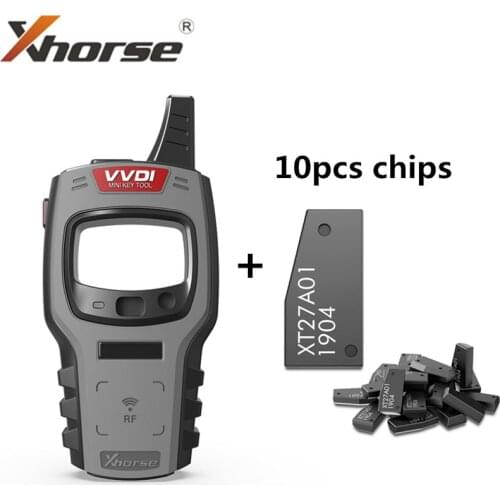 Xhorse VVDI Mini Key Tool Remote Key Programmer with 10pcs Xhorse VVDI Super Chip